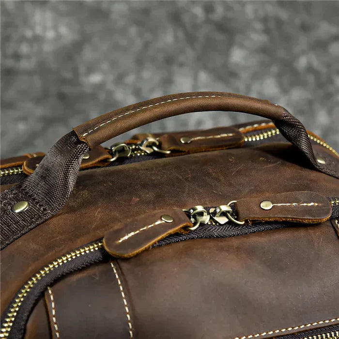 Veltic Executive Leather Backpack Retro - Veltic