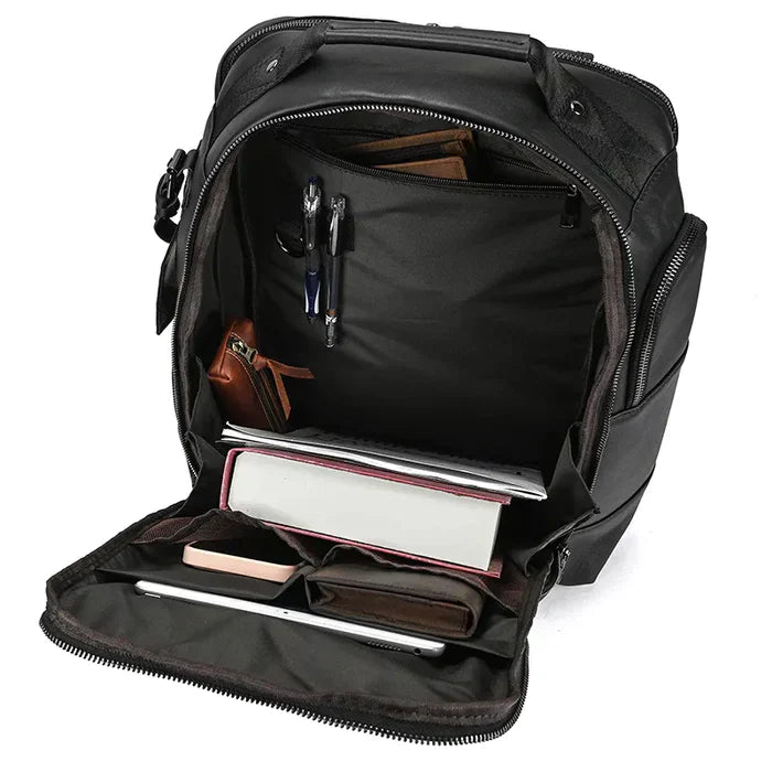 Veltic Executive Leather Backpack Retro - Veltic