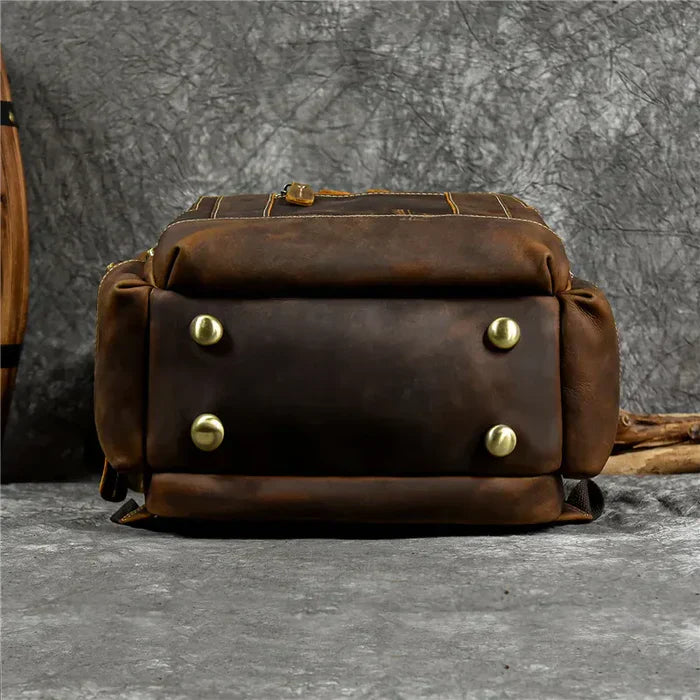 Veltic Executive Leather Backpack Retro - Veltic