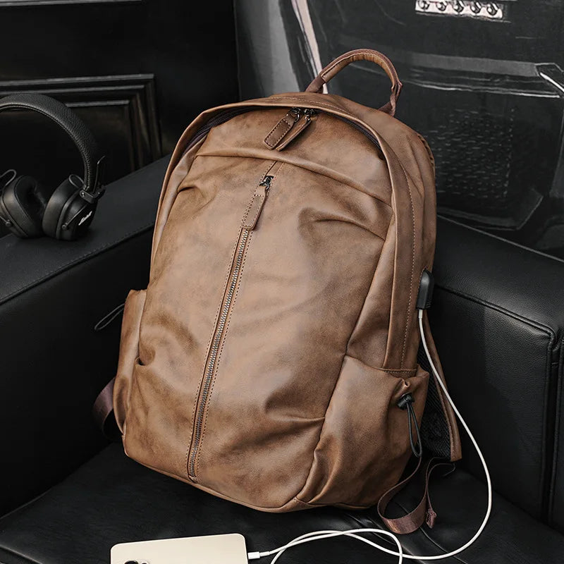Veltic Executive Leather Backpack Amsterdam - Veltic