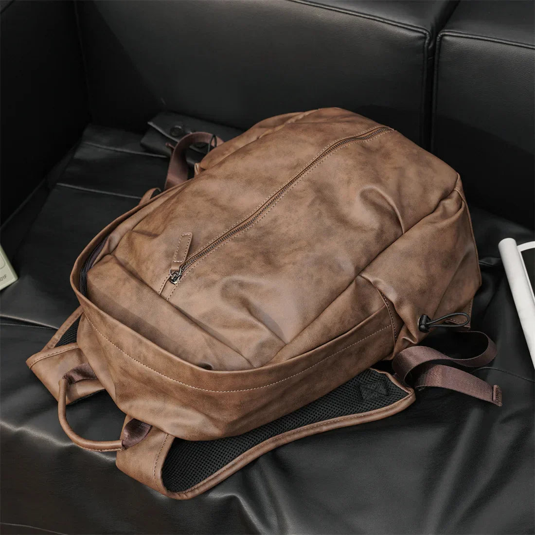 Veltic Executive Leather Backpack Amsterdam - Veltic