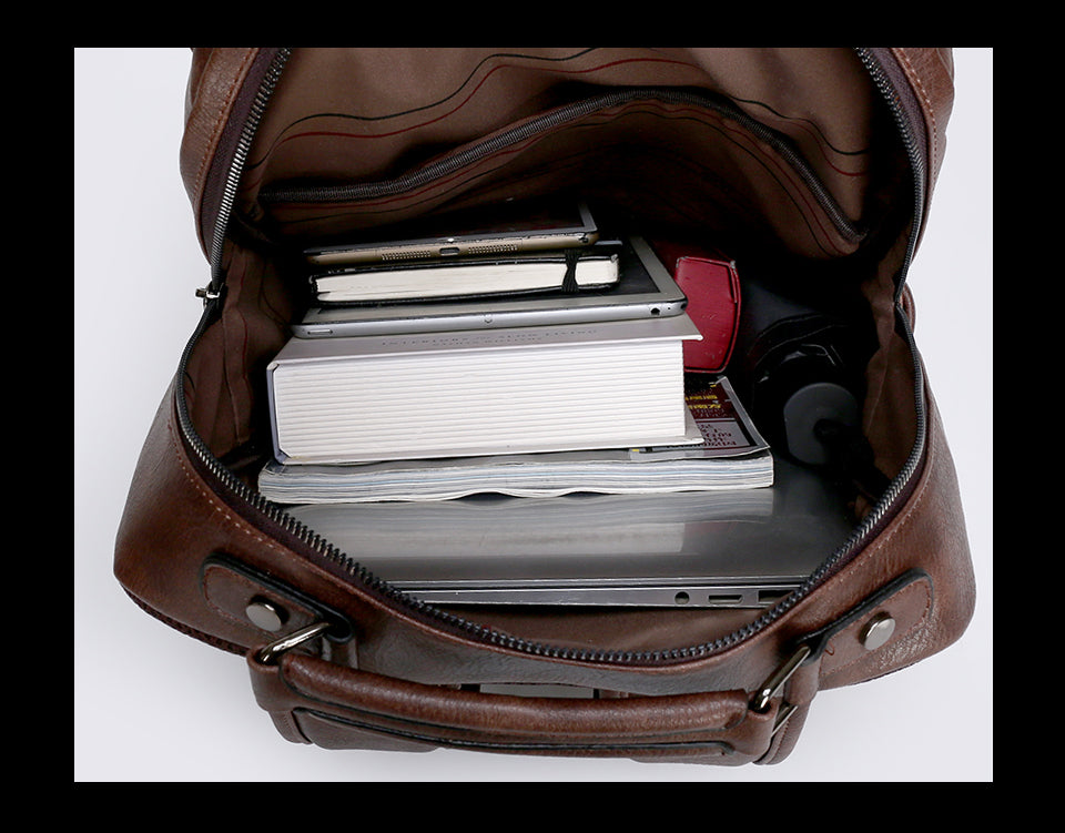 Veltic Executive Leather Backpack Berlin - Veltic