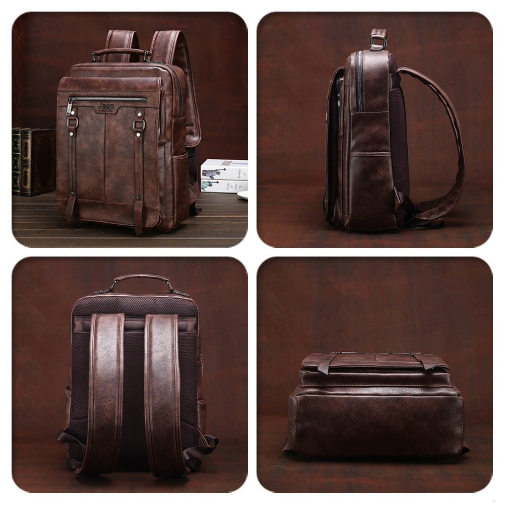 Veltic Executive Leather Backpack Berlin - Veltic