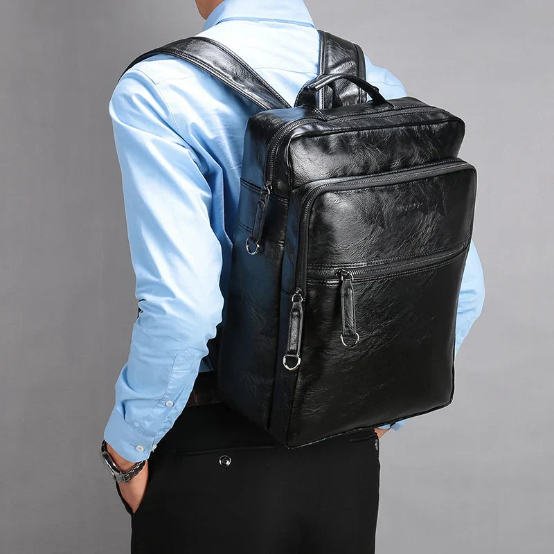 Veltic Executive Leather Backpack Florence - Veltic