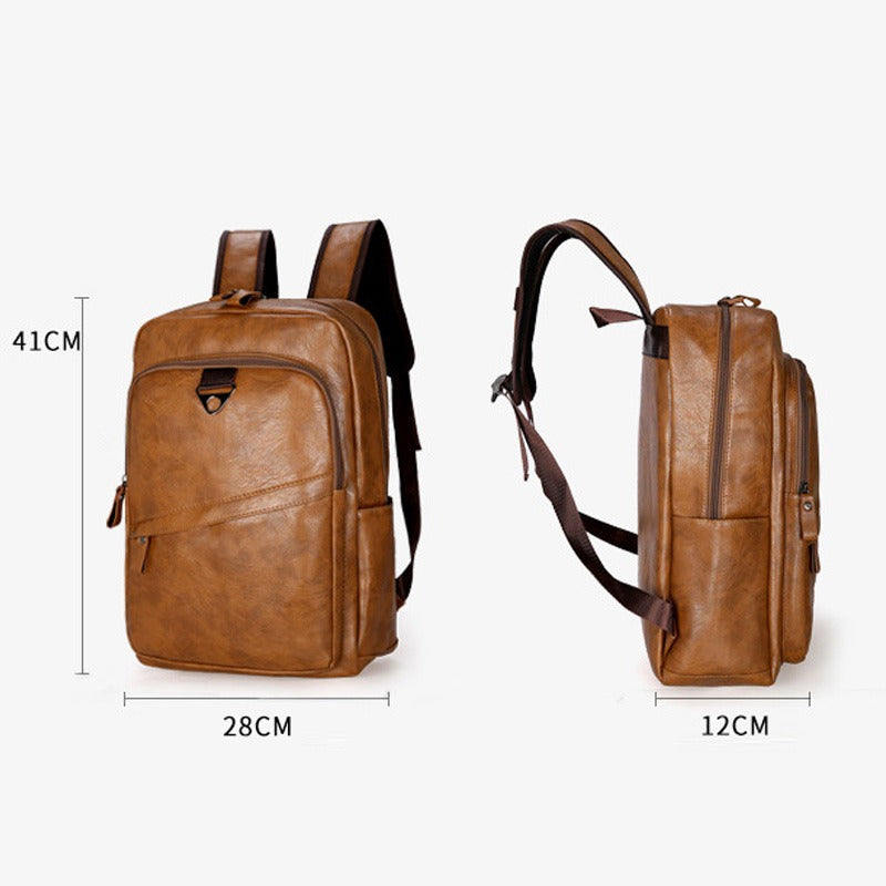 Veltic Executive Leather Backpack Naples - Veltic