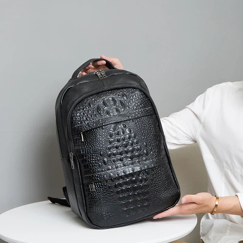 Veltic Executive Leather Backpack Seoul - Veltic