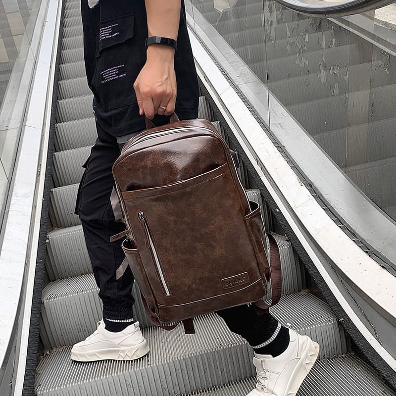 Veltic Executive Leather Backpack Venice - Veltic