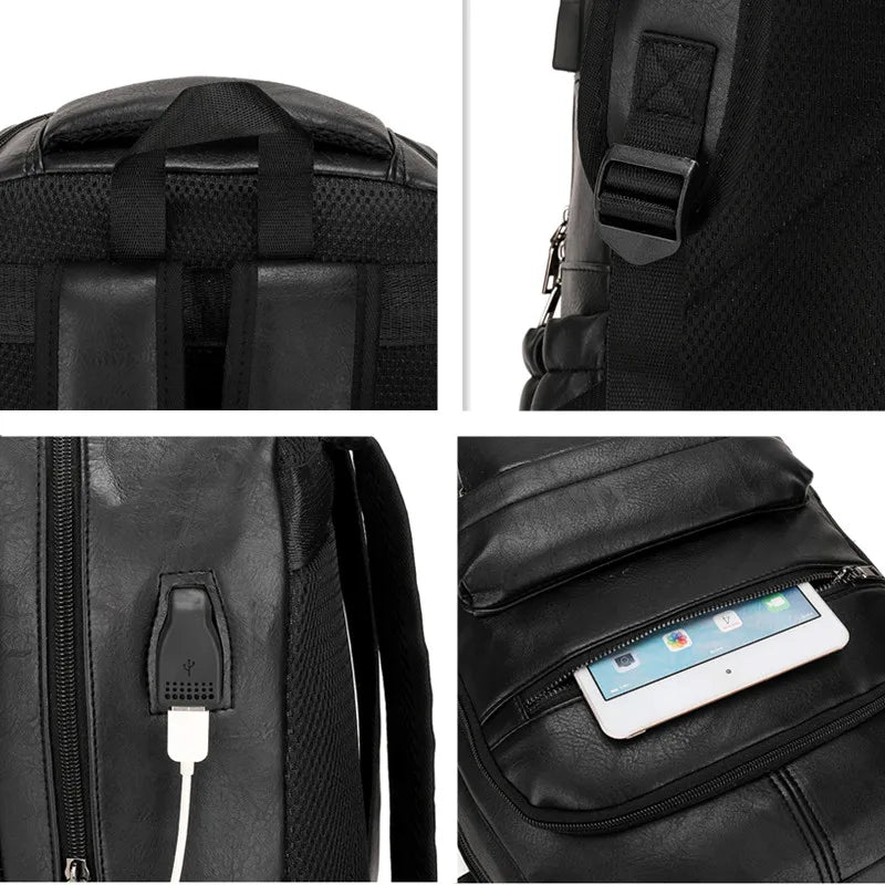 Veltic Executive Leather Backpack Copenhagen - Veltic