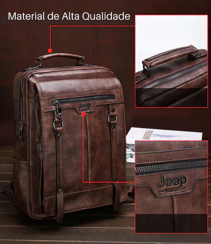 Veltic Executive Leather Backpack Berlin - Veltic