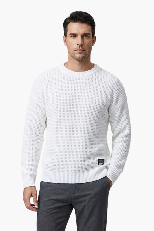 Men's Knit Pullover Sweatshirt - Veltic