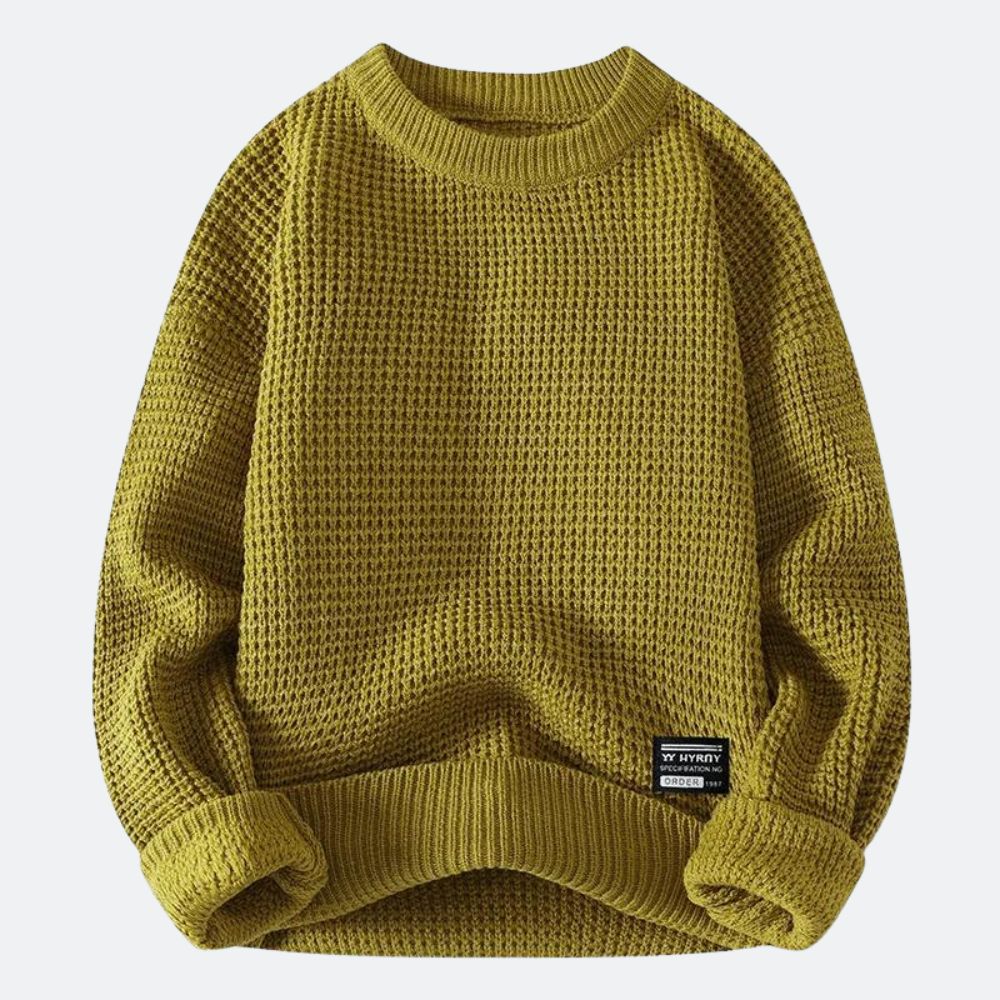 Men's Knit Pullover Sweatshirt - Veltic