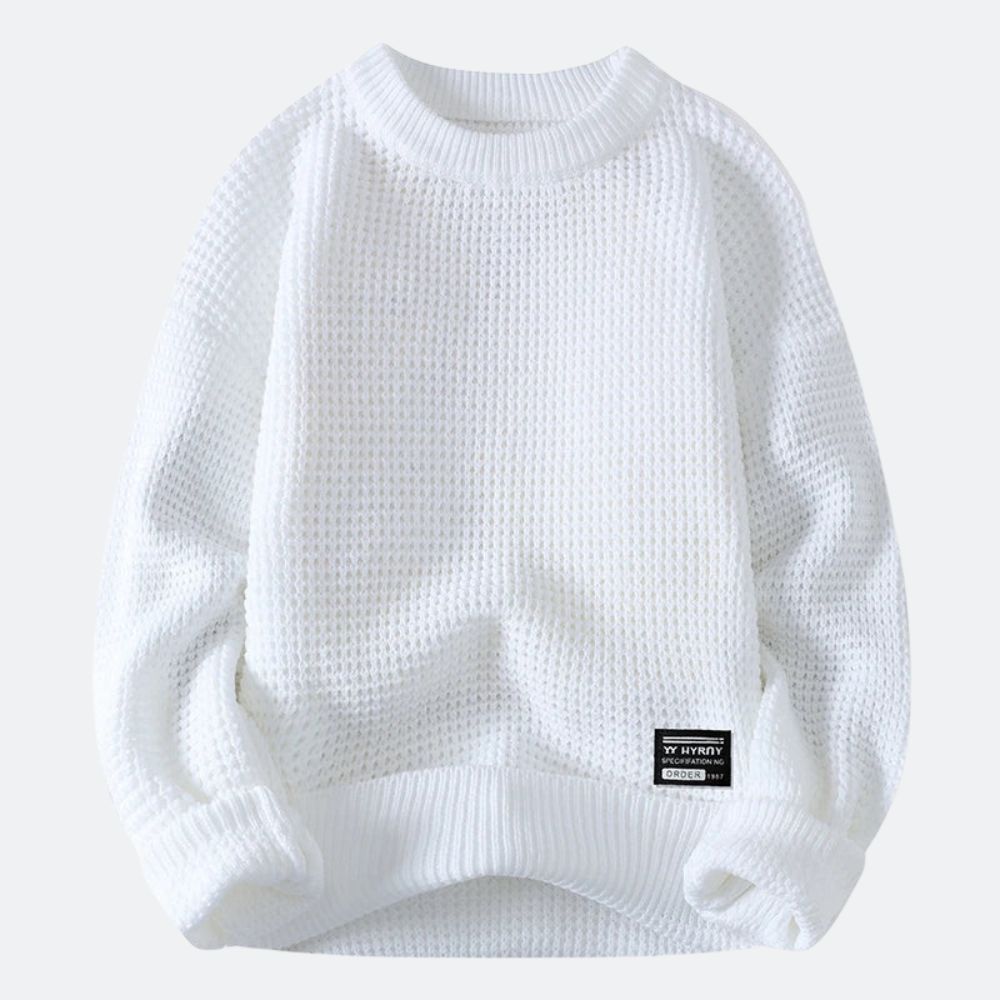 Men's Knit Pullover Sweatshirt - Veltic
