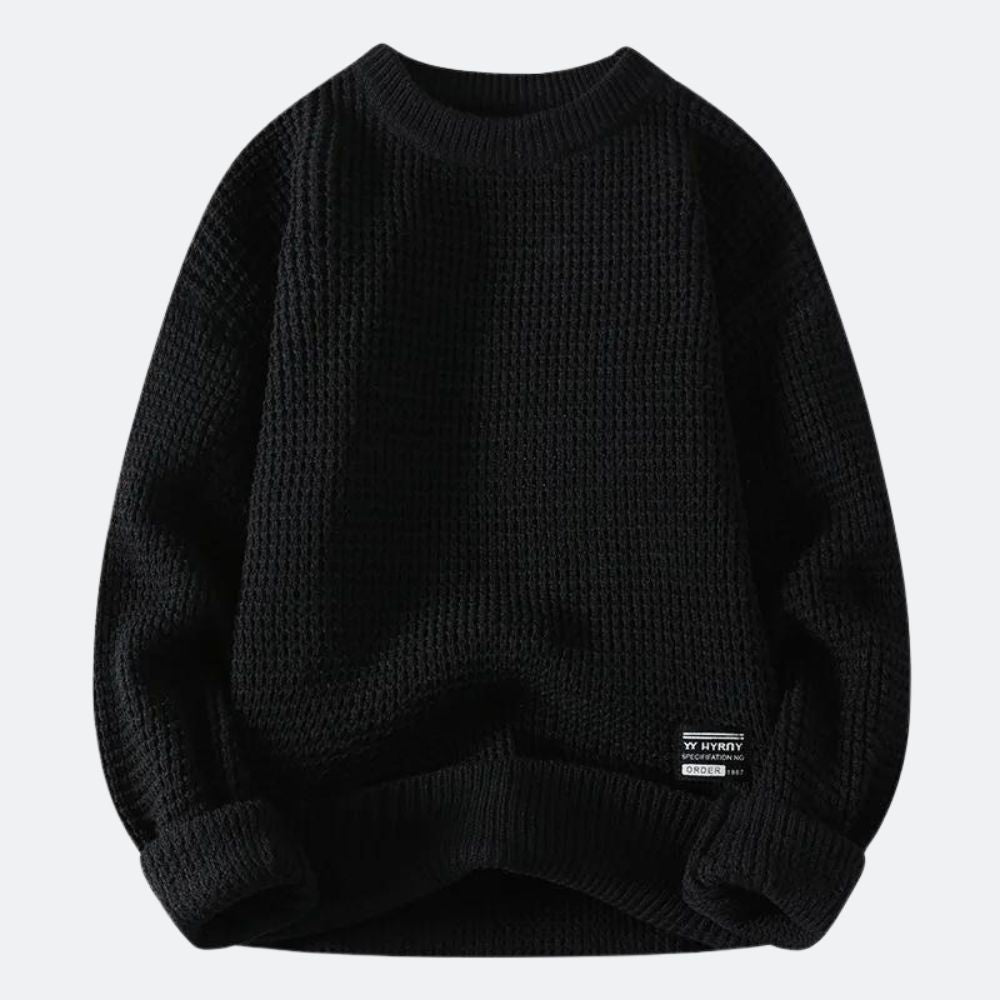 Men's Knit Pullover Sweatshirt - Veltic