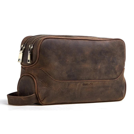 Veltic Leather Toiletry Bag - Veltic