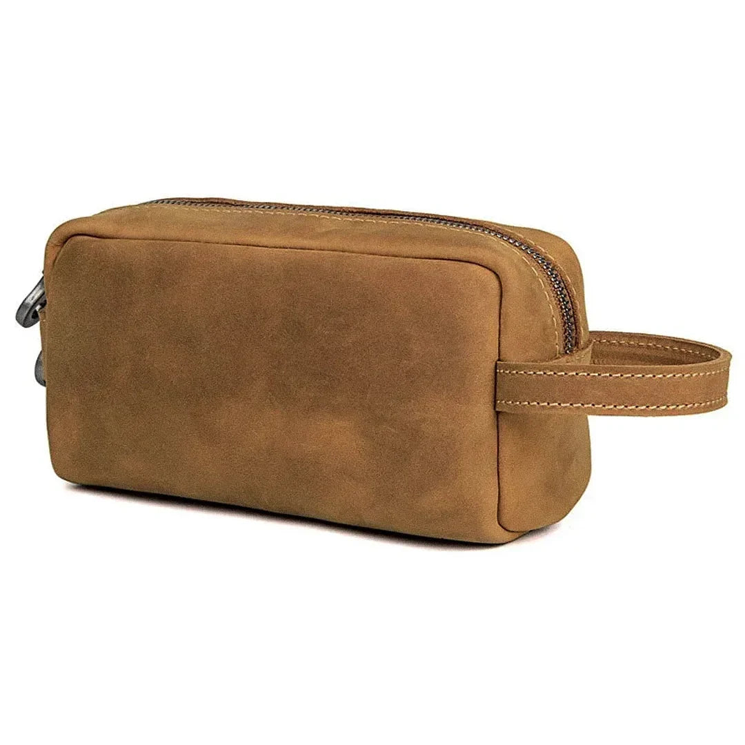 Veltic Leather Toiletry Bag Jenkins - Veltic