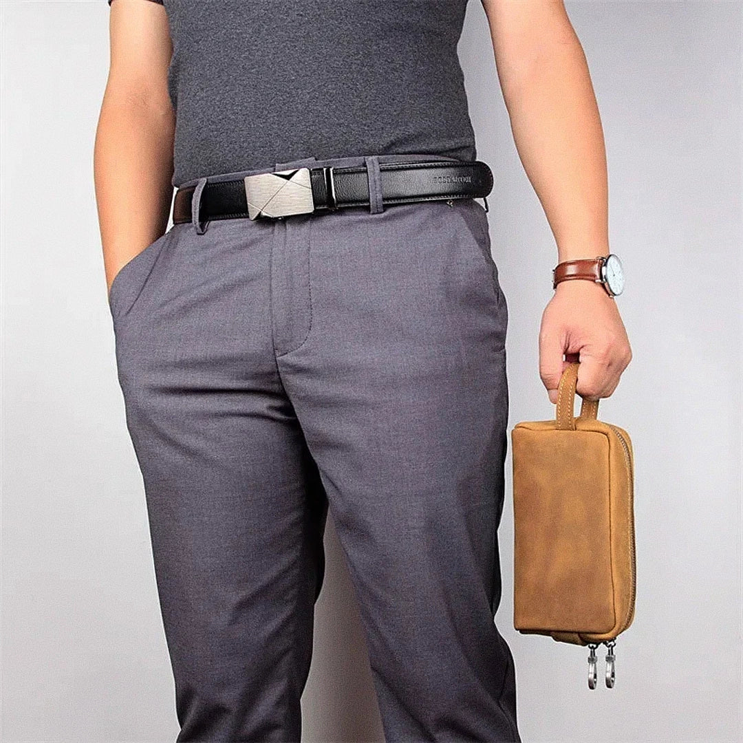 Veltic Leather Toiletry Bag Jenkins - Veltic