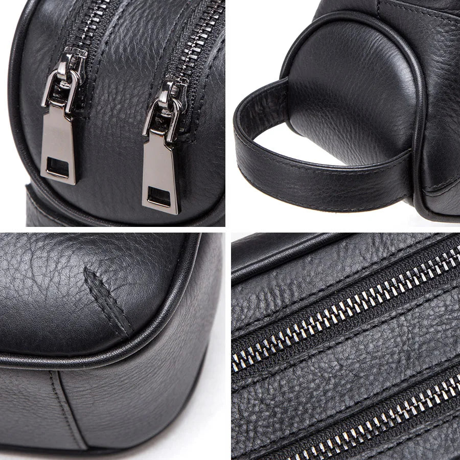 Veltic Leather Toiletry Bag - Veltic