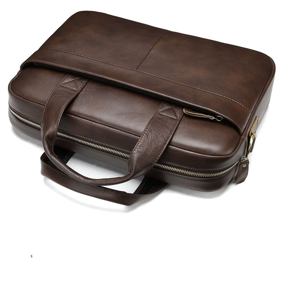 Atelier Leather Executive Laptop Briefcase - Veltic
