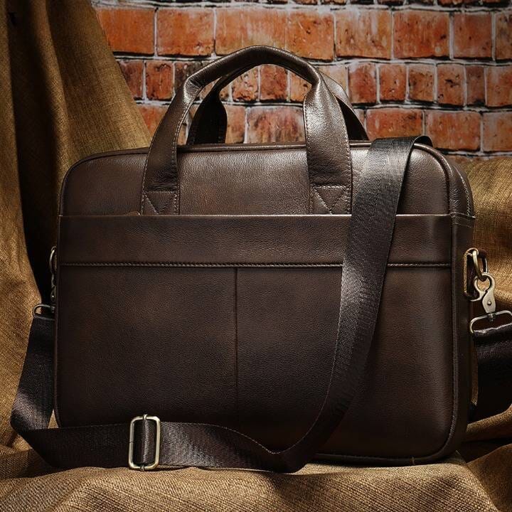Atelier Leather Executive Laptop Briefcase - Veltic