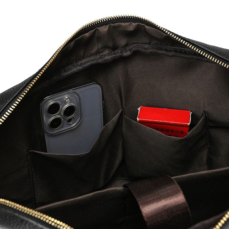 Valise Leather Executive Briefcase - Veltic