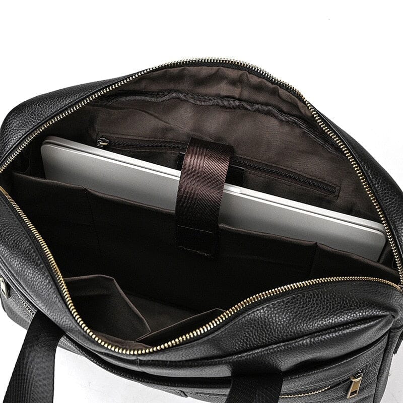 Valise Leather Executive Briefcase - Veltic