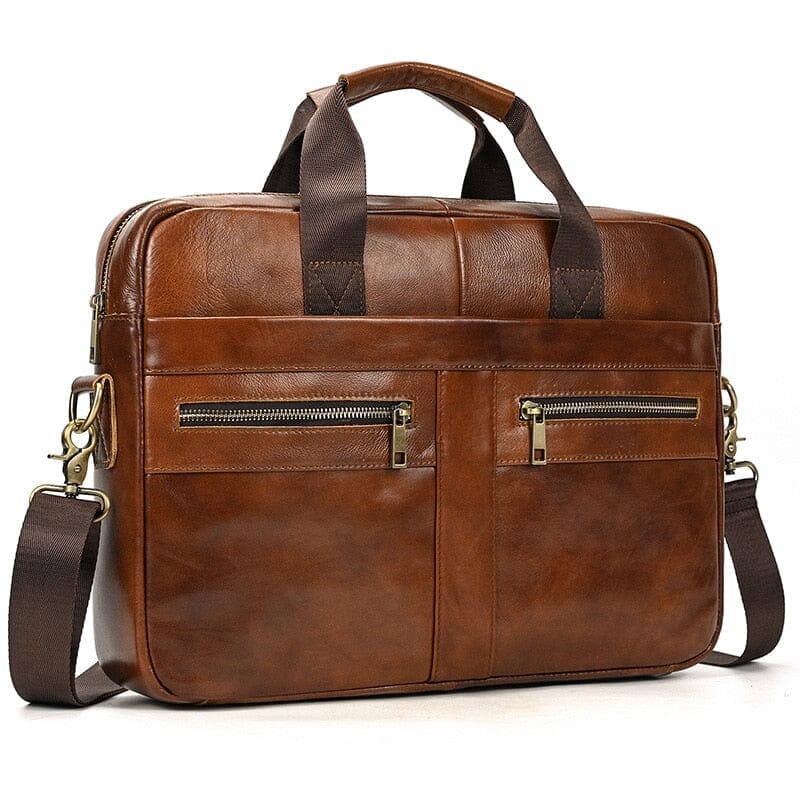 Valise Leather Executive Briefcase - Veltic