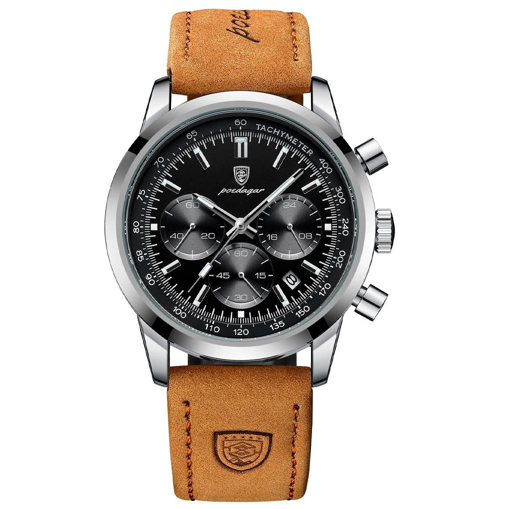 Veltic Men's Watch with Leather Strap - Veltic