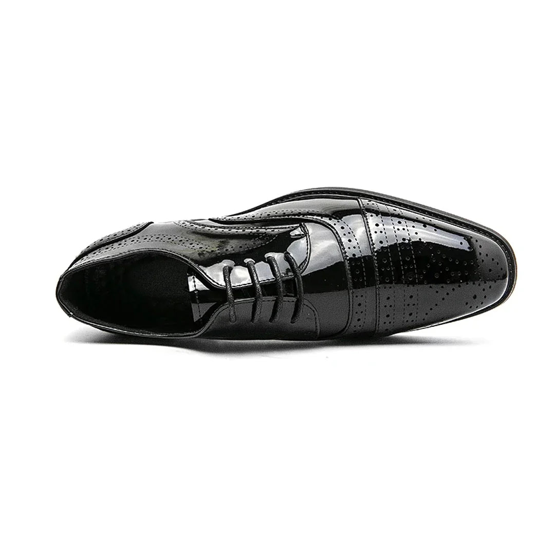 Men's Joseph Leather Derby Shoes - Veltic