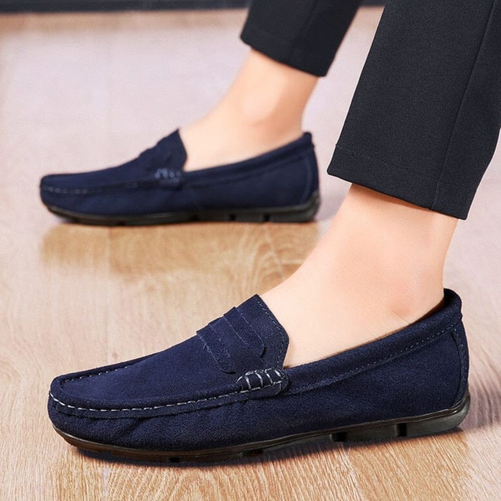 Veltic Men's Suede Loafer Oslo - Veltic