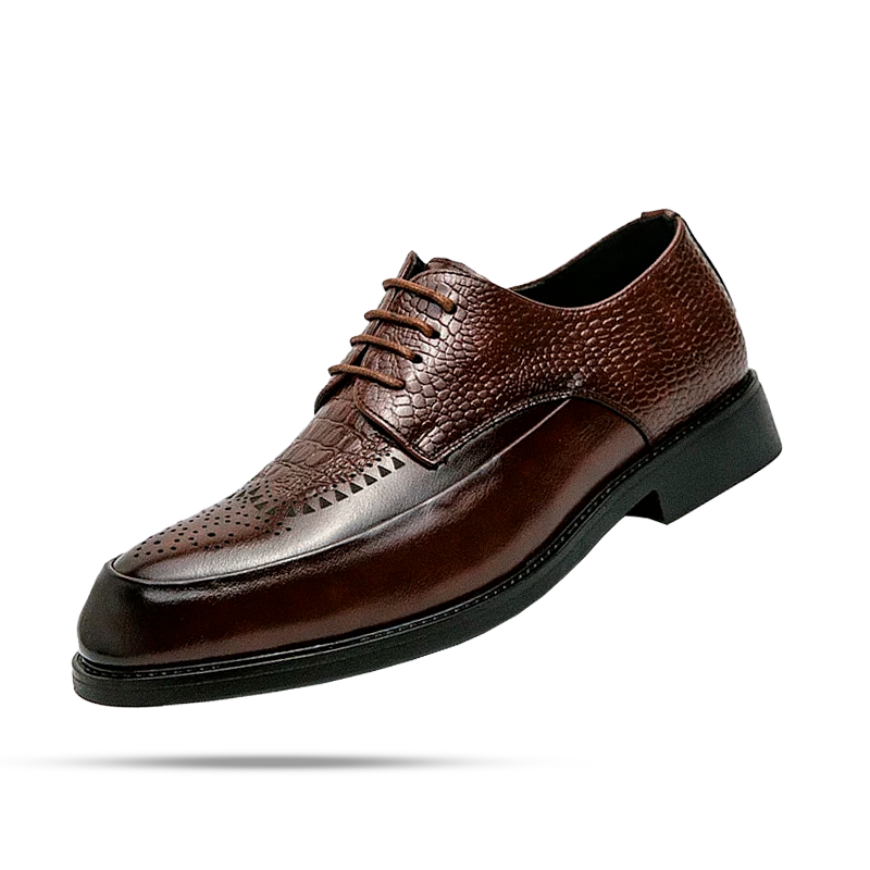 Men's Classic Derby Aranjuez Shoes - Veltic