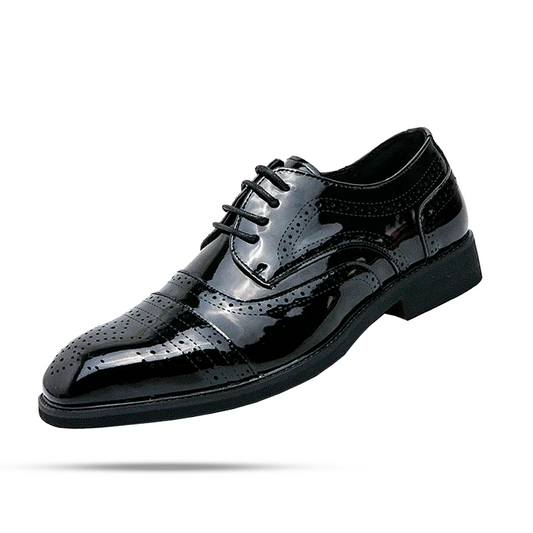 Men's Joseph Leather Derby Shoes - Veltic