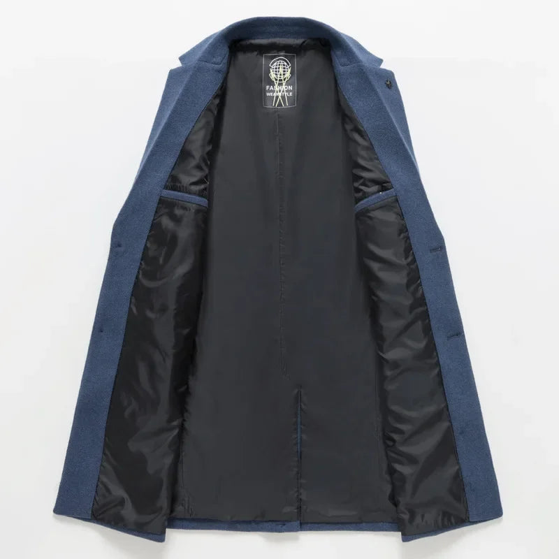 Veltic Men's Wool Felt Overcoat Tokyo - Veltic