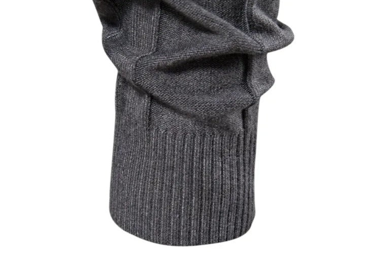 Veltic Men's Turtleneck Sweater with Structured Fit - Veltic
