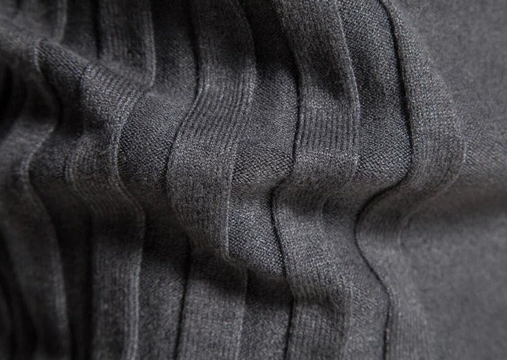 Veltic Men's Turtleneck Sweater with Structured Fit - Veltic