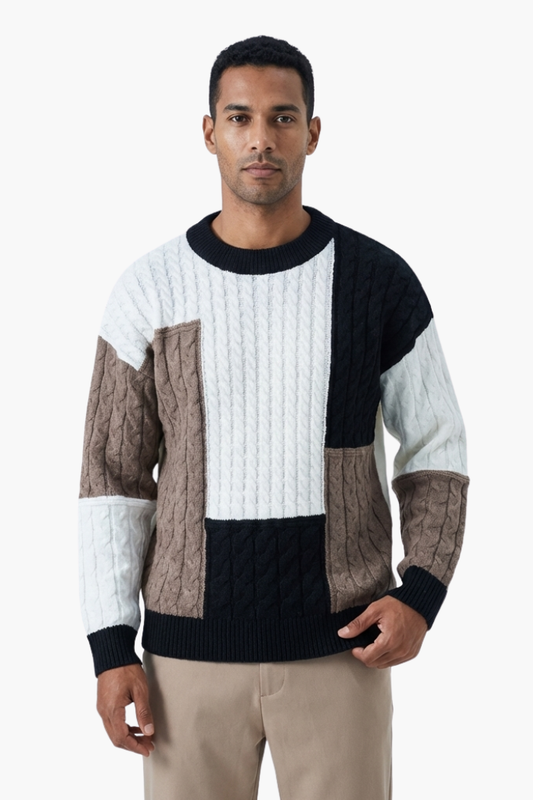 Veltic Men's Casual Lightweight Knit Sweater Street - Veltic