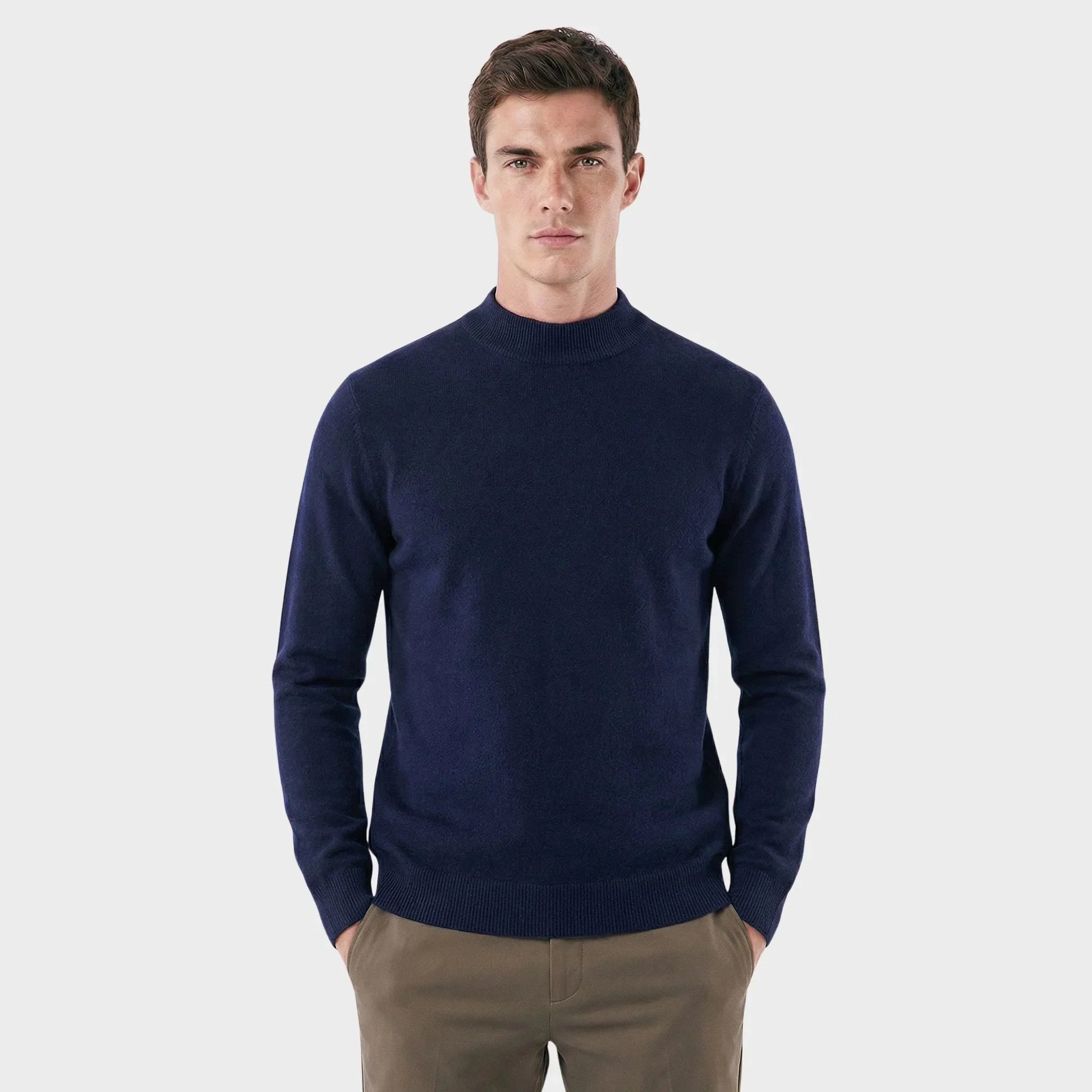 Veltic Men's Classic Turtleneck Sweater - Veltic