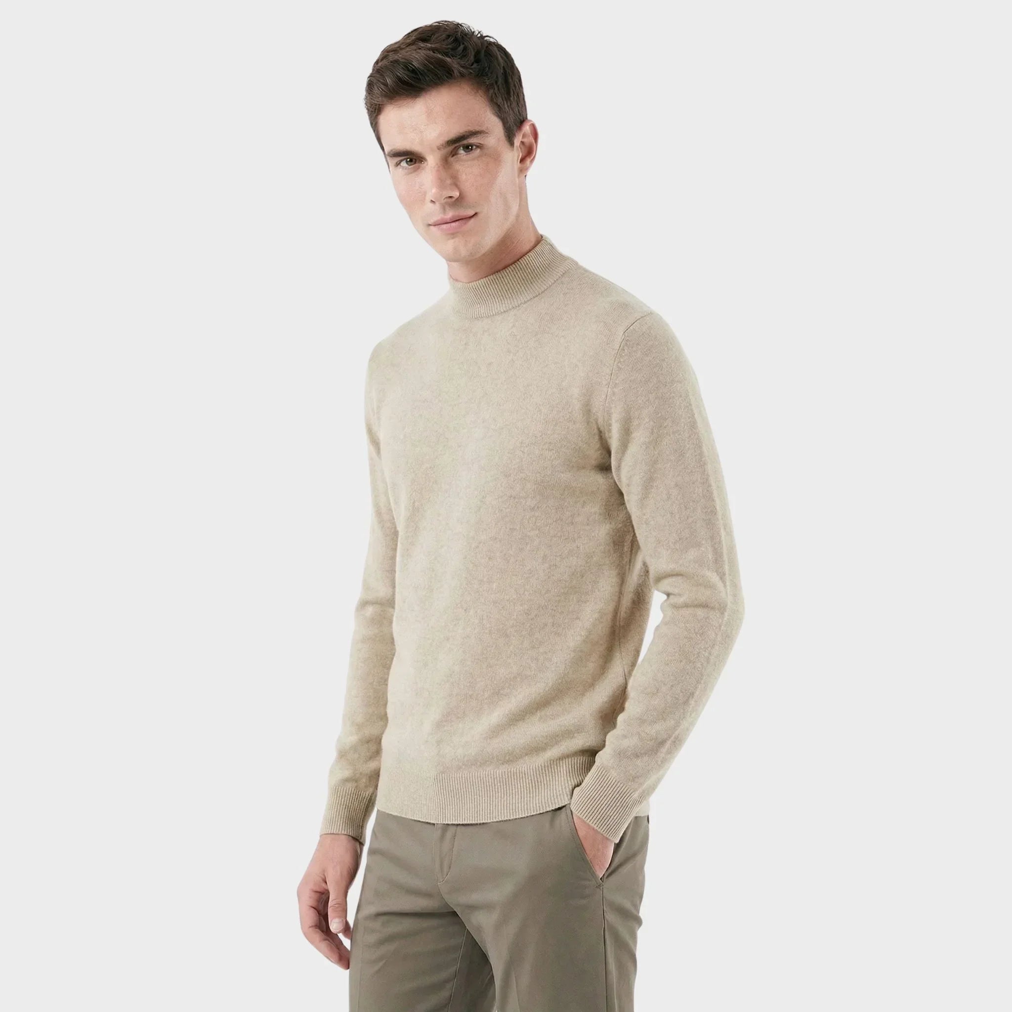 Veltic Men's Classic Turtleneck Sweater - Veltic