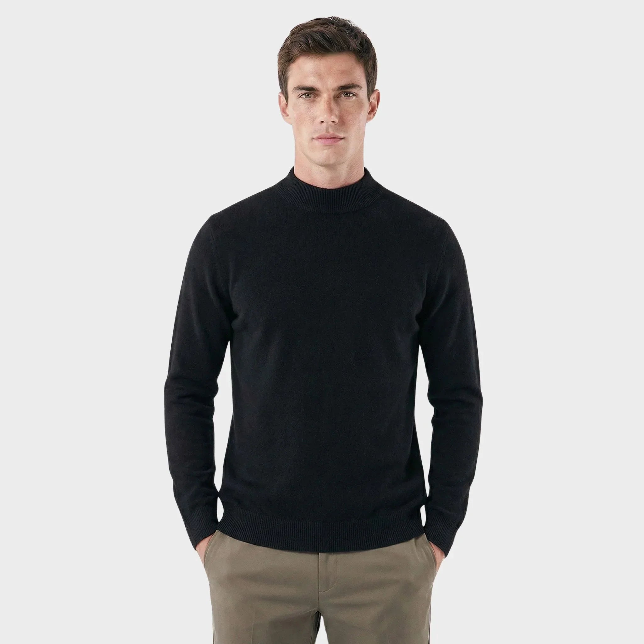Veltic Men's Classic Turtleneck Sweater - Veltic