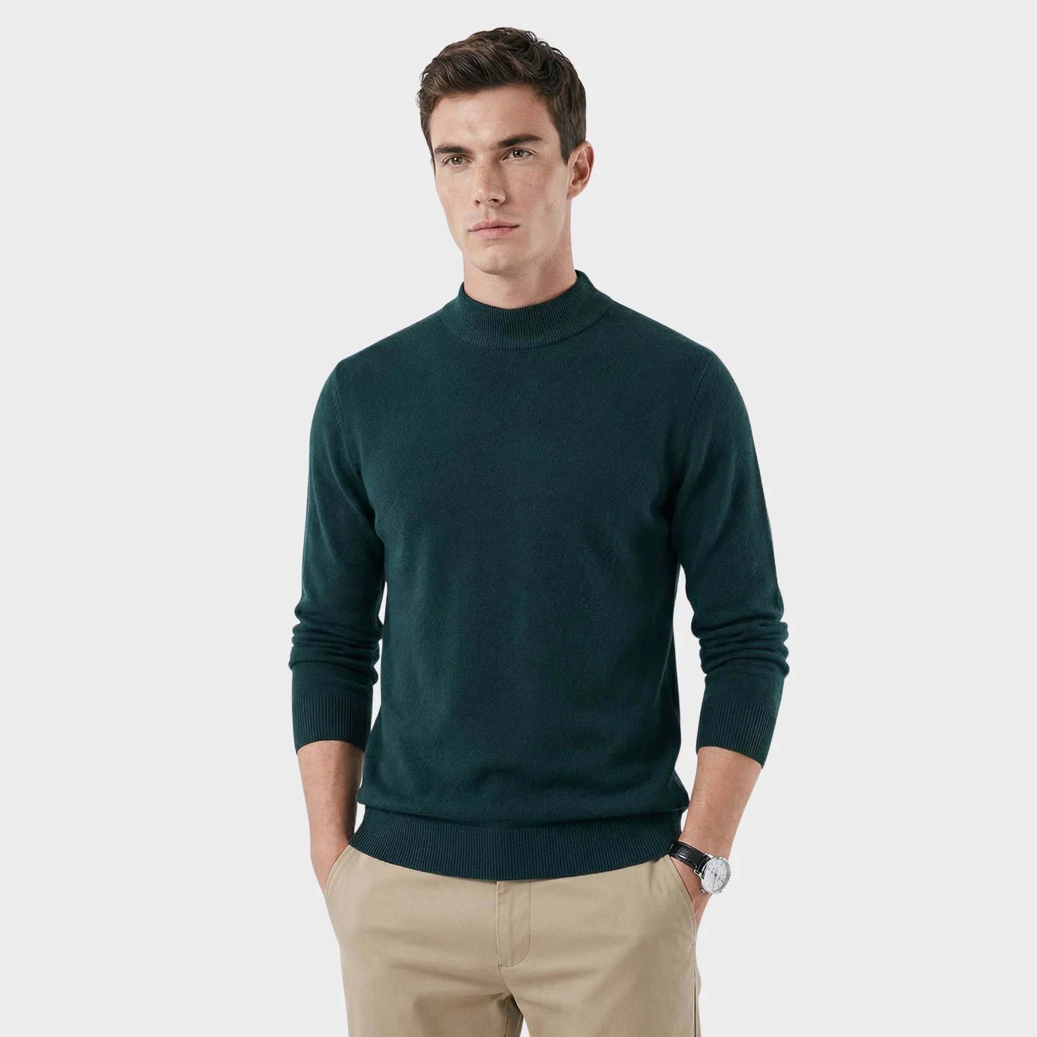 Veltic Men's Classic Turtleneck Sweater - Veltic