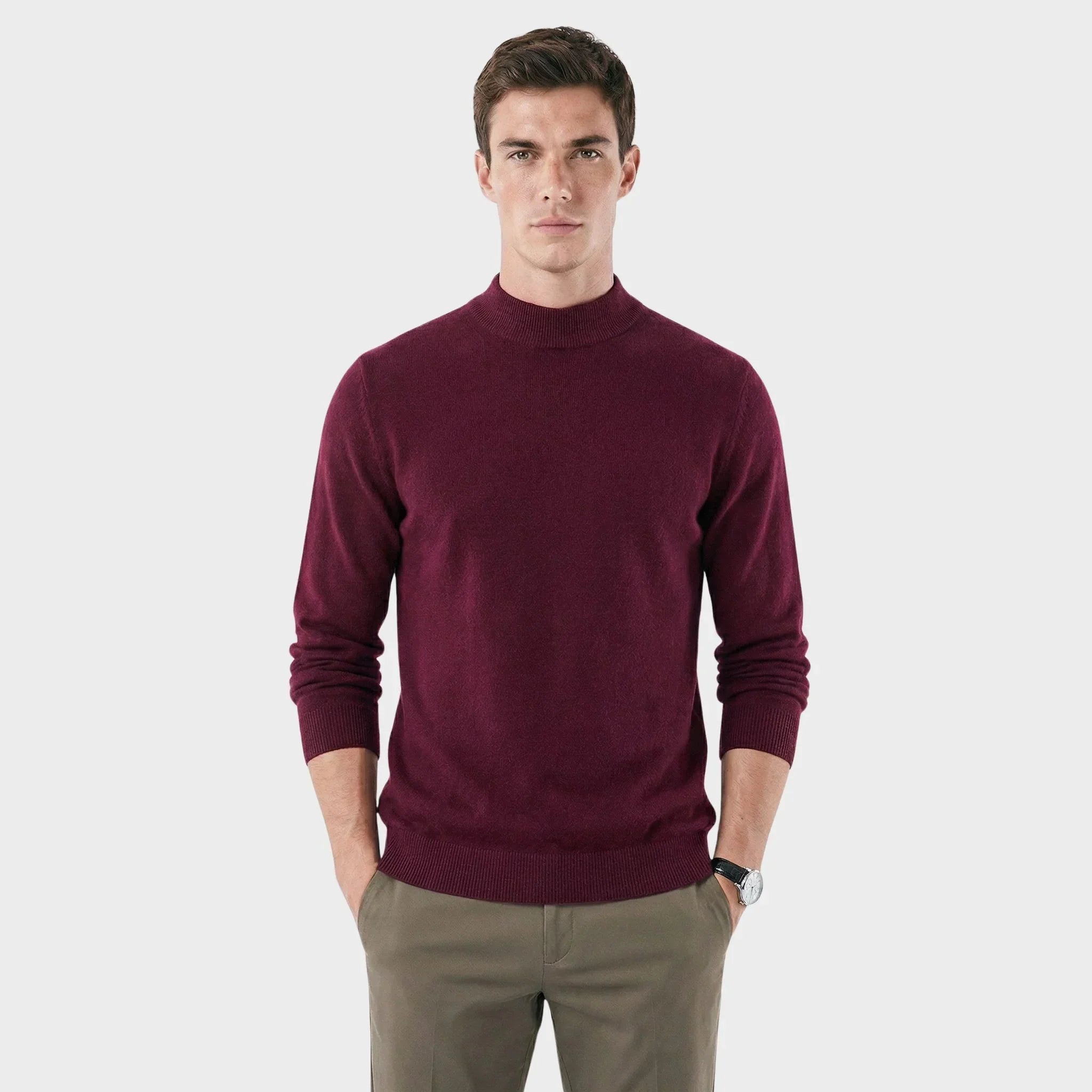 Veltic Men's Classic Turtleneck Sweater - Veltic