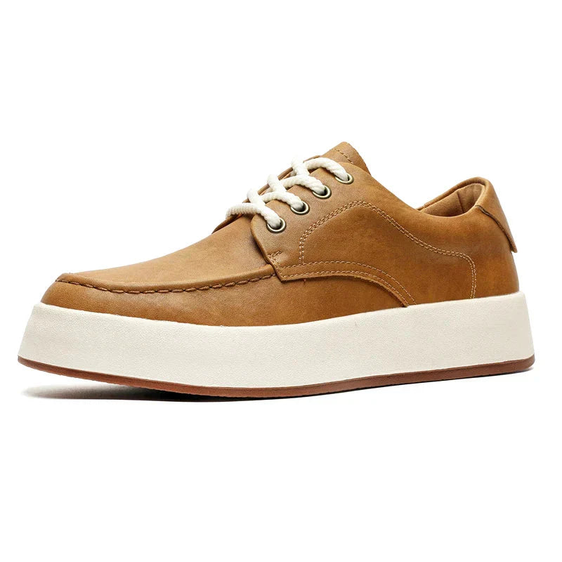 Men's Leather Romans Sneakers - Veltic