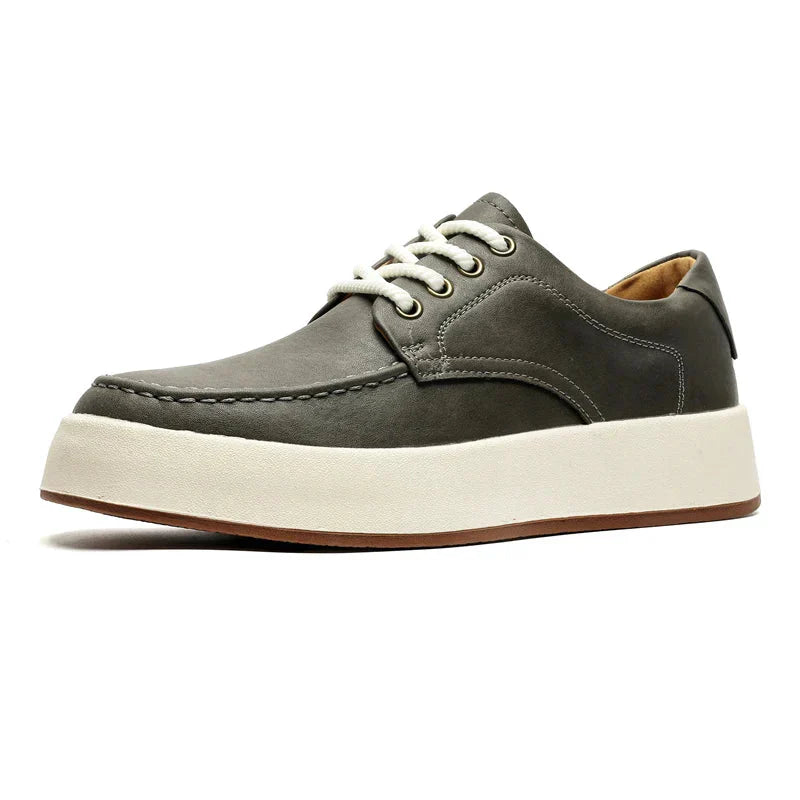 Men's Leather Romans Sneakers - Veltic