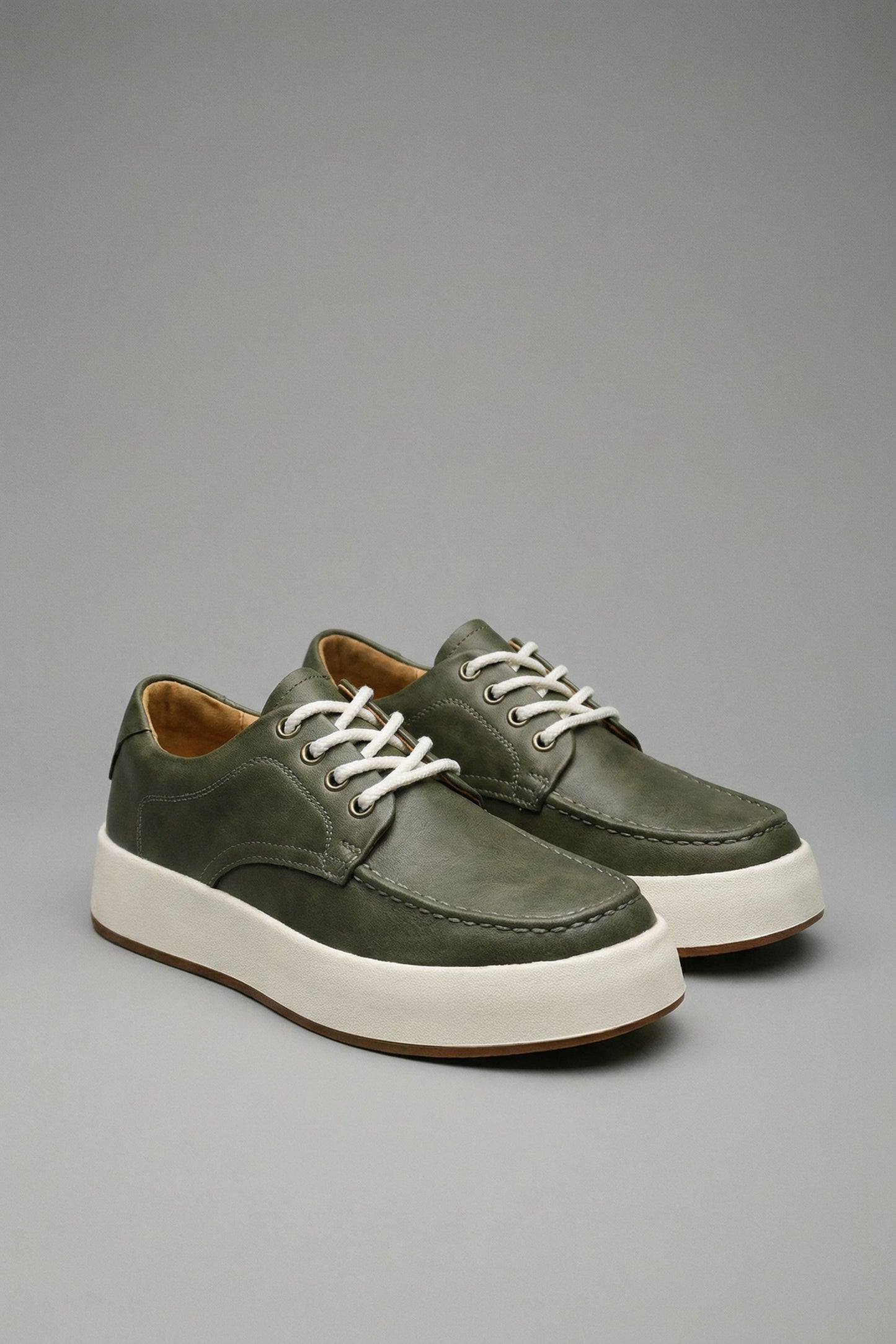 Men's Leather Romans Sneakers - Veltic