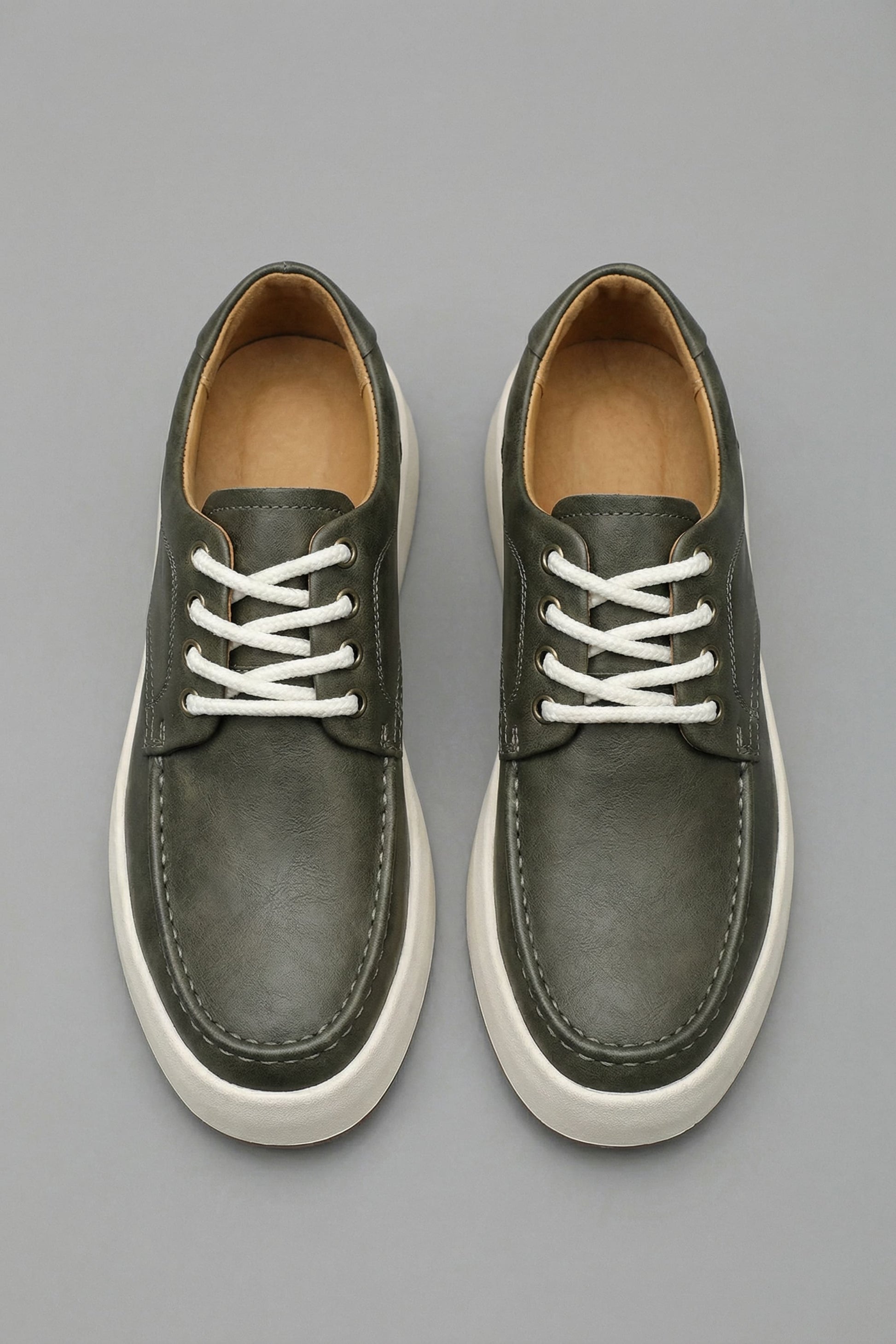 Men's Leather Romans Sneakers - Veltic