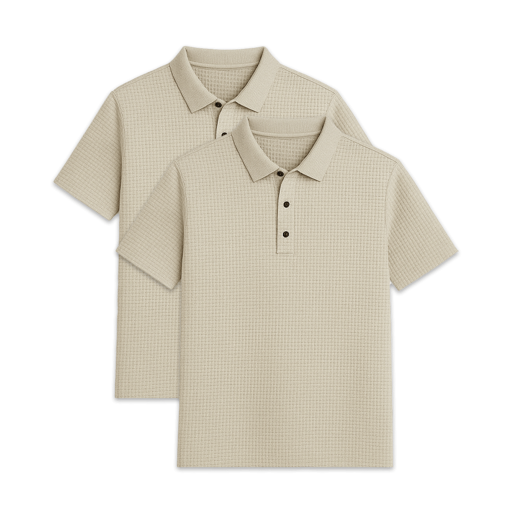 Set of 2 Premium Tech Polo Shirts - Veltic